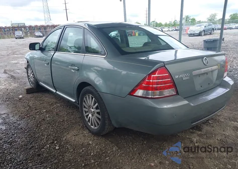 2006 Mercury Montego Premier из США, поврежденный, VIN 1MEHM42116G616194